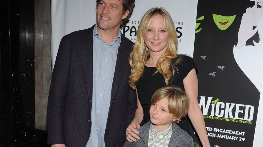Coley Laffoon, Anne Heche und ihr Sohn Homer im Dezember 2011