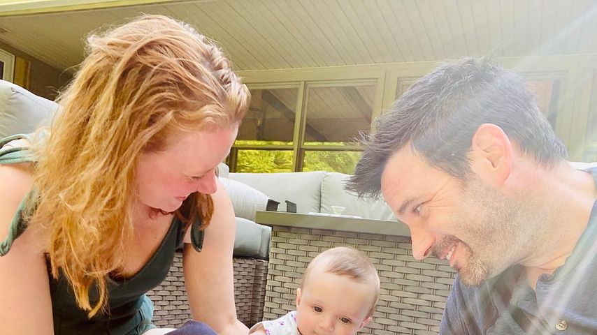 Colin Donnell mit seiner Frau Patti und ihrer gemeinsamen Tochter Cecily