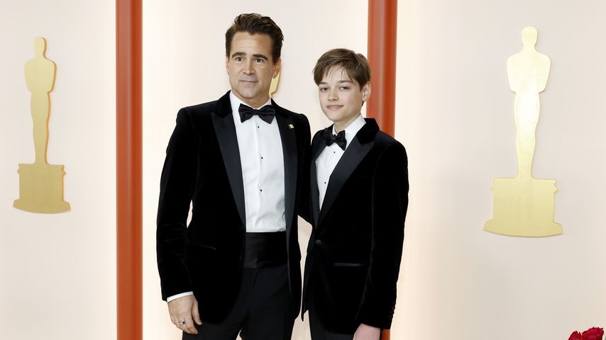Im Partnerlook: Colin Farrell kam mit Sohn zu den Oscars!