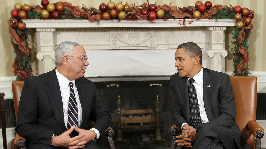 Colin Powell und Barack Obama