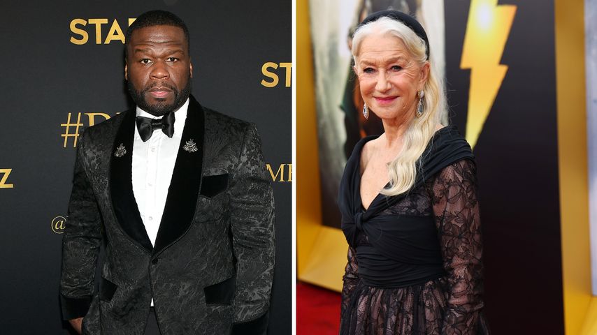 "Egal, wie alt": 50 Cent (48) schwärmt für Helen Mirren (78)