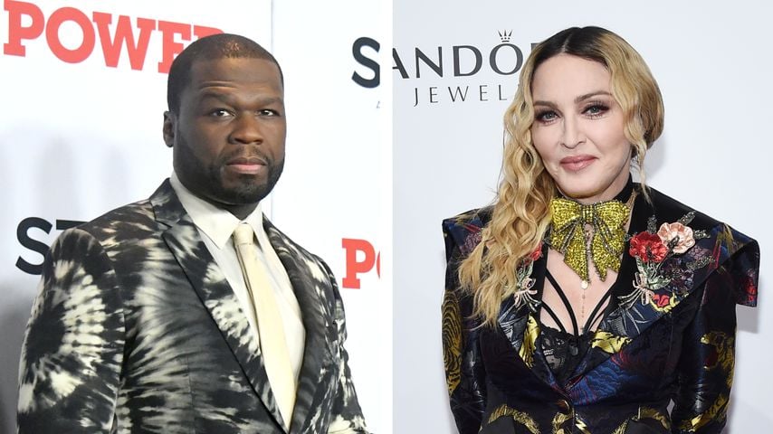 Nach Foto-Lästerei: 50 Cent entschuldigt sich bei Madonna