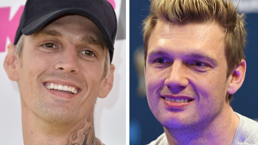 Collage: Aaron und Nick Carter