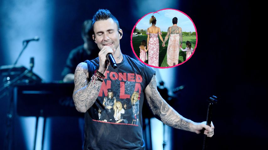 Im Sommerkleid: Adam Levine zeigt sich ungewohnt luftig