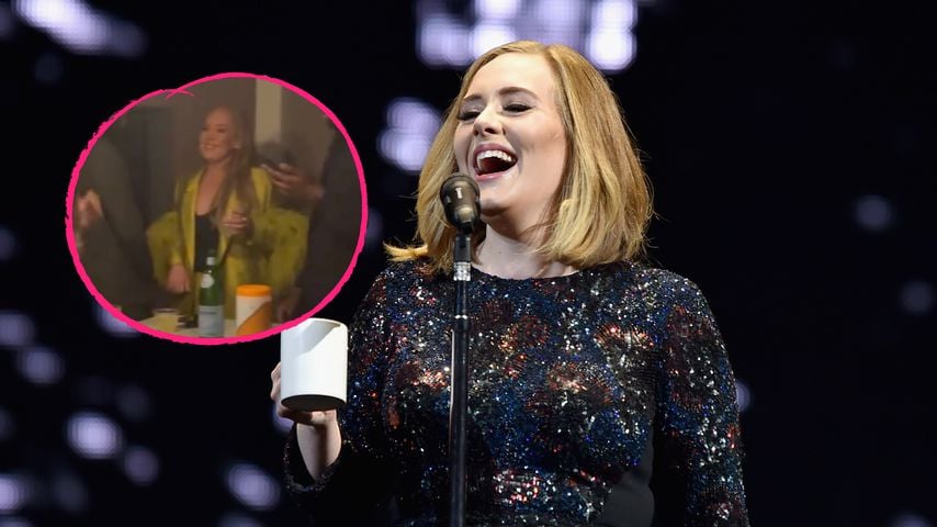 Total ausgelassen! Adele erstmals seit Scheidung gesichtet