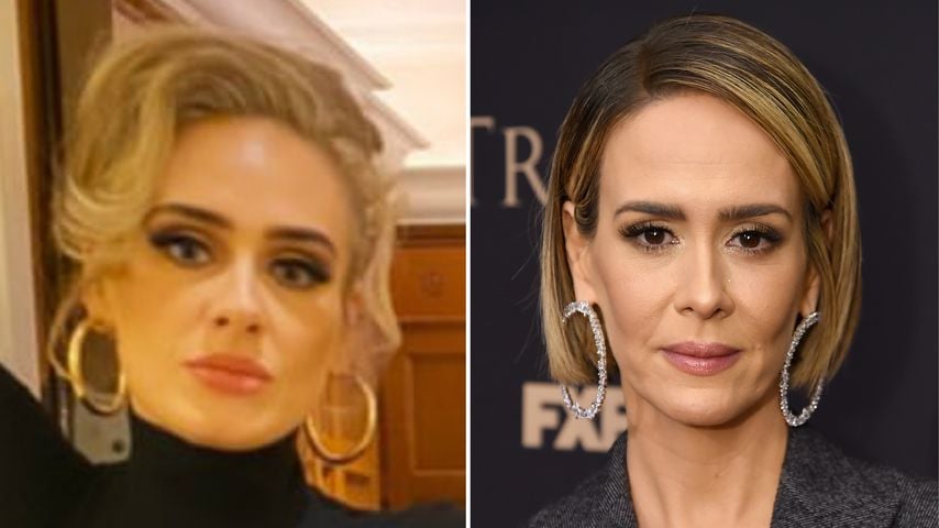 Collage: Adele, Sarah Paulson