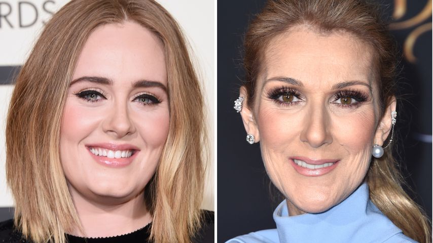 Eingerahmt! Adele besitzt gekauten Kaugummi von Céline Dion