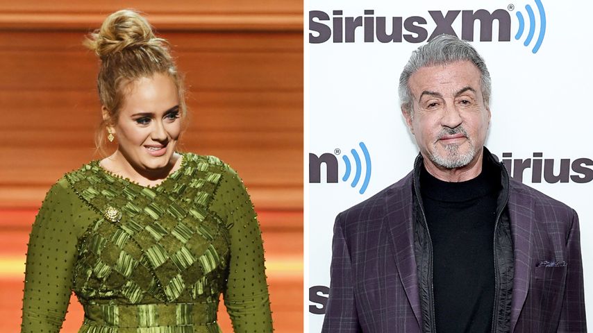 Adele muss neues Haus von Sylvester Stallones Zeug befreien!