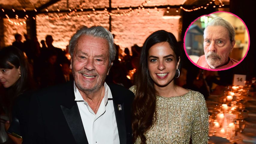 Dieses Foto teilte Alain Delons (†88) Tochter vor seinem Tod