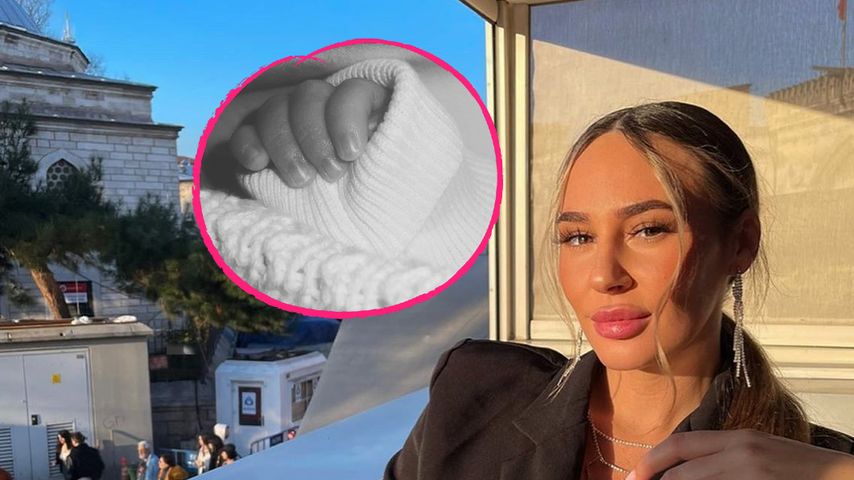 Endlich da! Alessia Herren begrüßt ihre Tochter auf der Welt