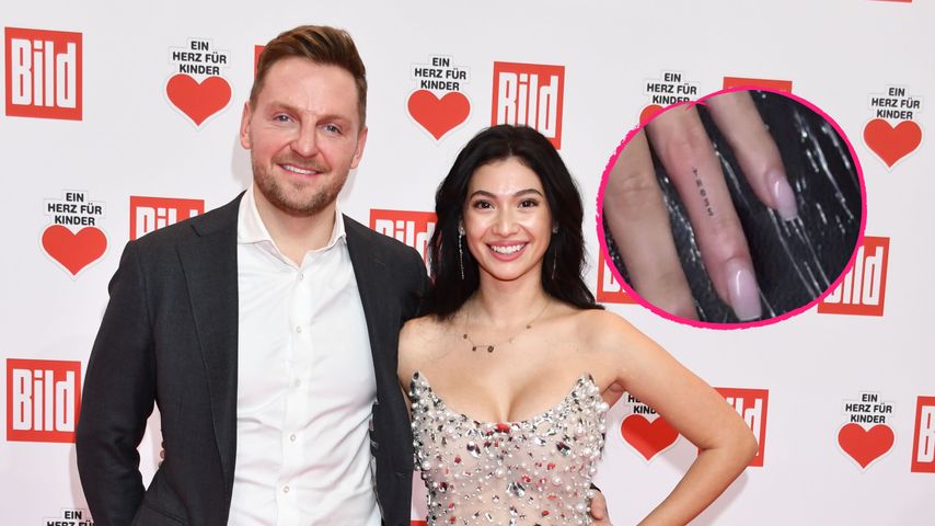 Am Finger: Paola Maria lässt sich Tattoo für Alex stechen!