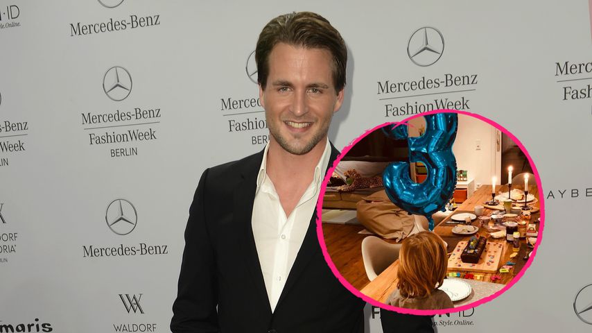 Süße Grüße zum Geburtstag: Alexander Klaws' Sohn wird drei