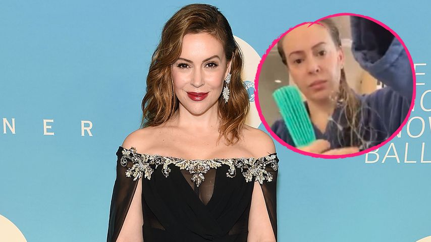 Nach Corona-Erkrankung: Alyssa Milano verliert ihre Haare