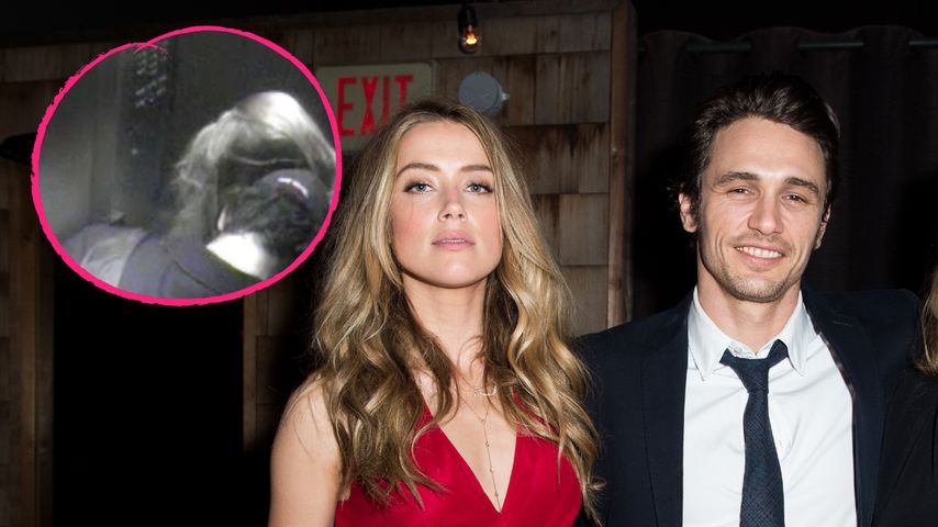 Nur Freunde? Amber Heard kuschelt auf Video mit James Franco