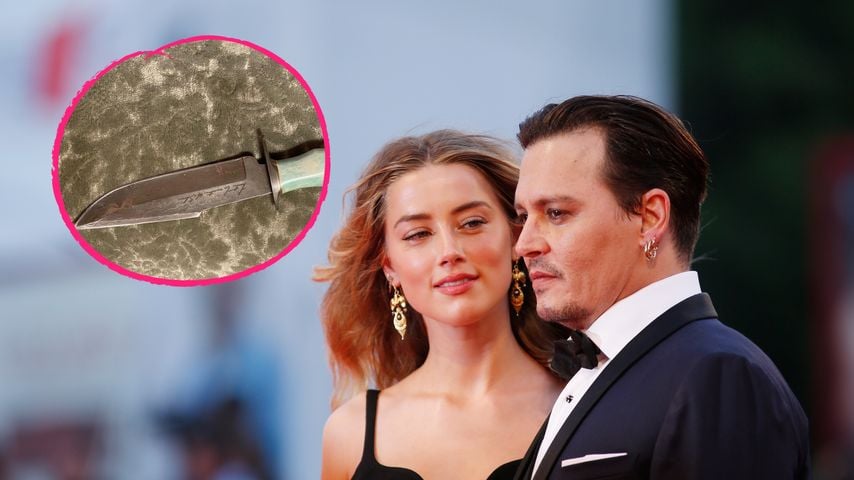 Mit diesem Messer sollte Amber Heard Johnny Depp verletzen