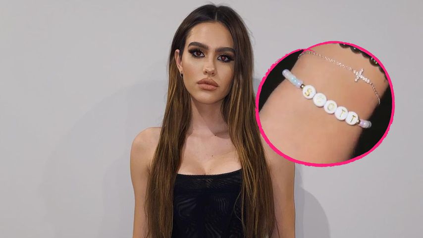 Süß! Amelia Gray trägt Armband mit Scott Disicks Namen