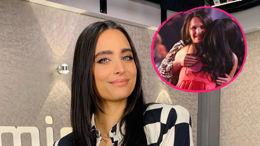 Backstage bei "Let's Dance": Amira Pocher kuschelt mit Mama