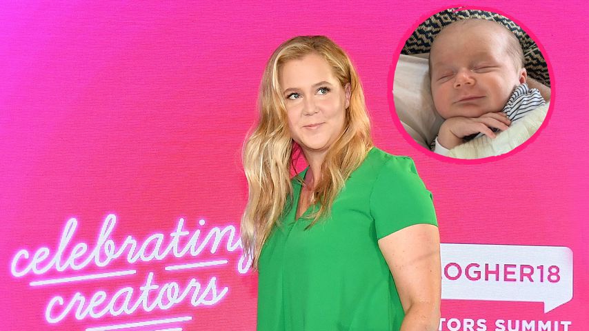Wie ein Honigkuchenpferd: So süß lächelt Amy Schumers Sohn!