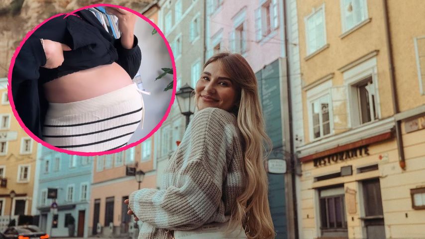 Ana Johnson findet, dass Babybauch "so riesig" geworden ist!