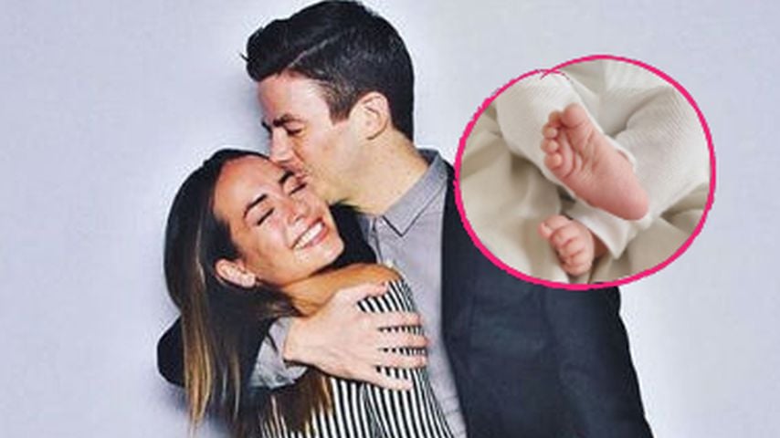 Grant Gustin und LA Thoma sind erstmals Eltern geworden