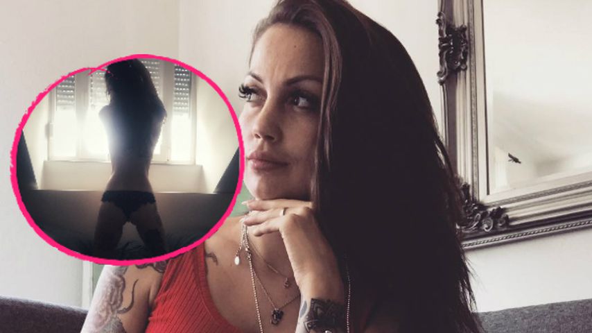 Angie Teubner postet neues Fast-Nackt-Pic: "Für meine Hater"