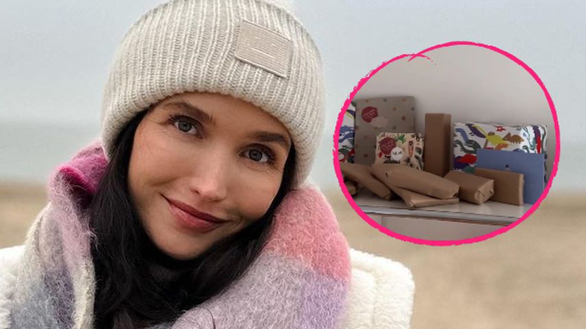 Anna Adamyan bekommt süßen Baby-Kalender von ihrer Mutter