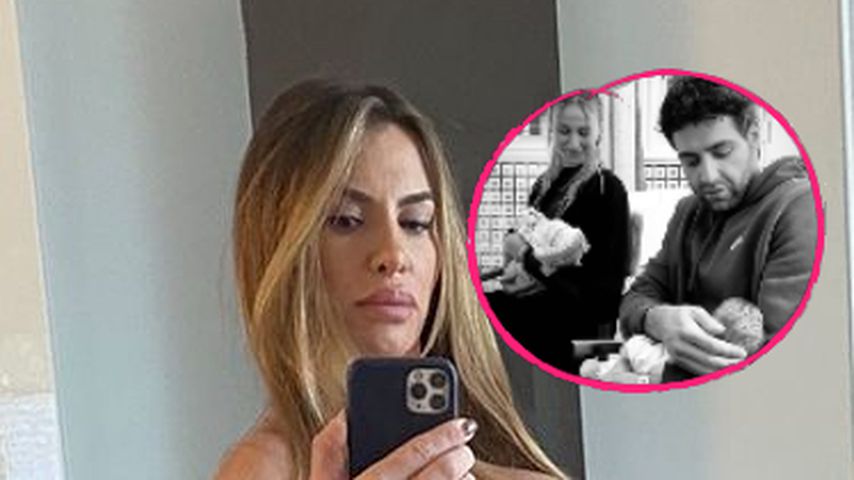 Mit Pics: Anna-Maria Ferchichis Babys lernen Familie kennen