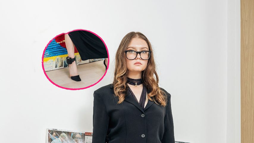 Top oder Flop? Betrügerin Anna Sorokin posiert mit Fußfessel