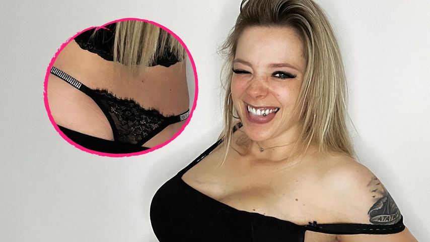 Tanga-Show: Anne Wünsche zeigt Babybauch in der 39. Woche