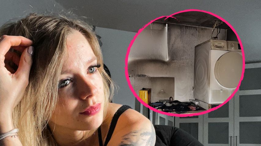 Heftig! Anne Wünsche zeigt die Brandschäden in ihrer Wohnung