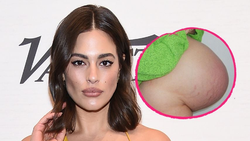 Ashley Graham teilt Trowback-Pic aus zweiter Schwangerschaft