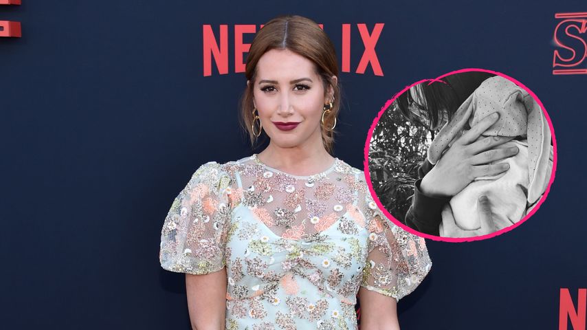 Ostergrüße! Ashley Tisdale teilt süßes Vater-Tochter-Foto