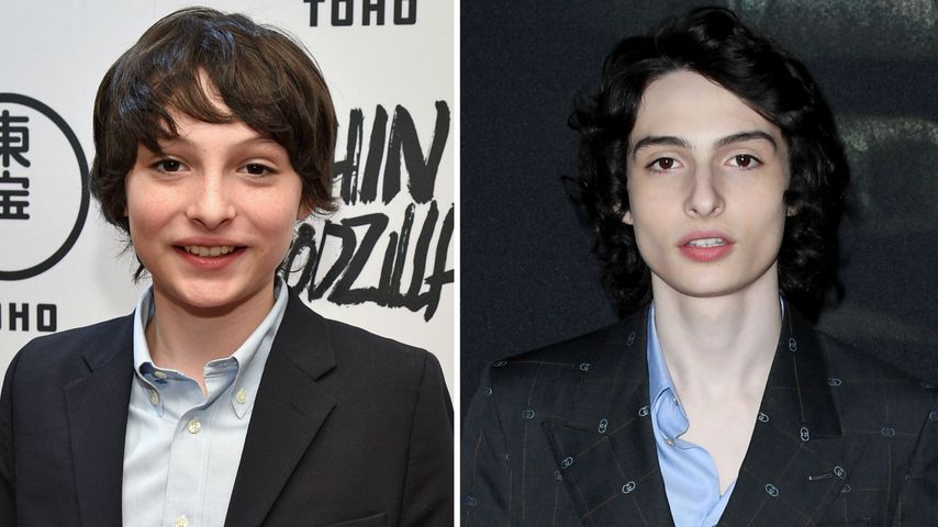 Collage: Finn Wolfhard 2016 und 2020
