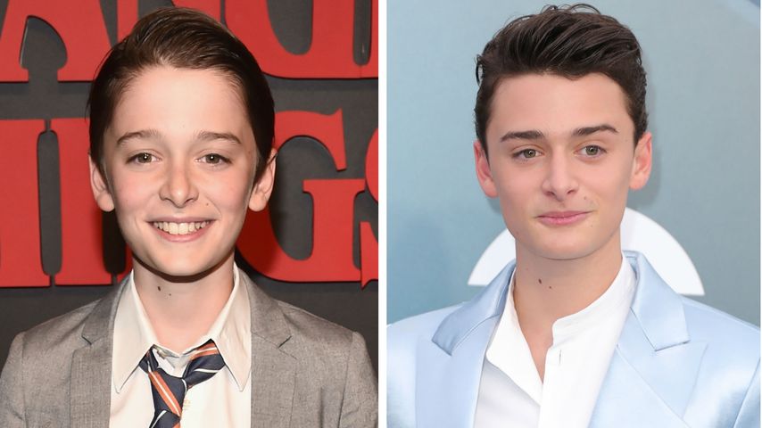 Collage: Noah Schnapp 2016 und 2020