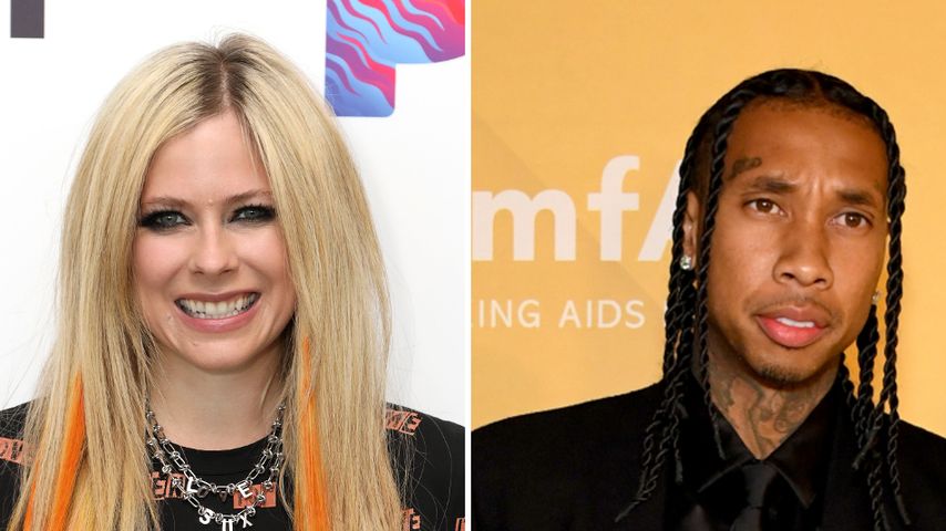 Auf Leonardo DiCaprios Party: Avril Lavigne und Tyga turteln