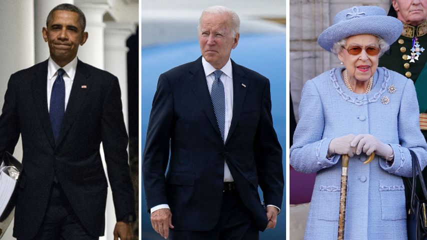 Barack Obama, Joe Biden und Co. nehmen Abschied von Queen