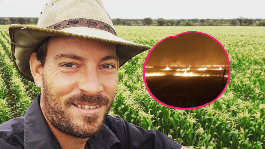 Heftige Brände: Bauer Geralds Farm blieb nur knapp verschont