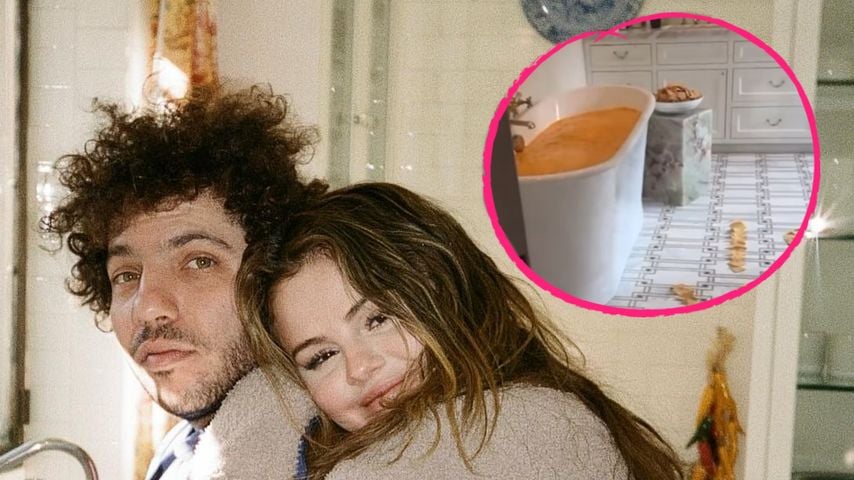 Collage: Benny Blanco und Selena Gomez