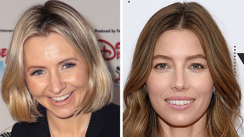 Schwangere Beverley Mitchell schwärmt von Jessica Biel