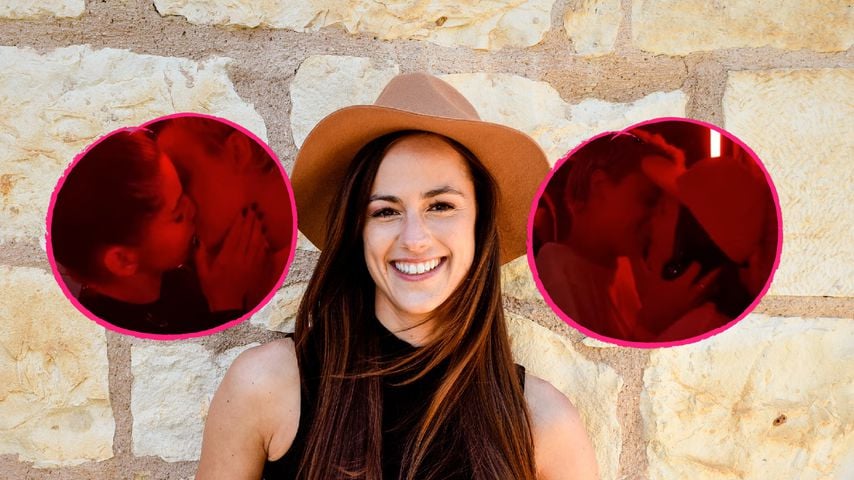 Schau mal, Irina! Deine Halbfinalistinnen küssen eine andere