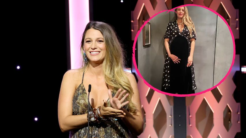 Zwei Outfits: Blake Livelys Babykugel passt nicht in eins!
