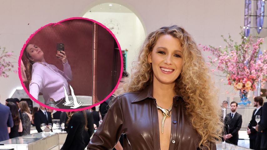 Statt bei Met Gala 2023: Blake Lively pumpt Muttermilch ab