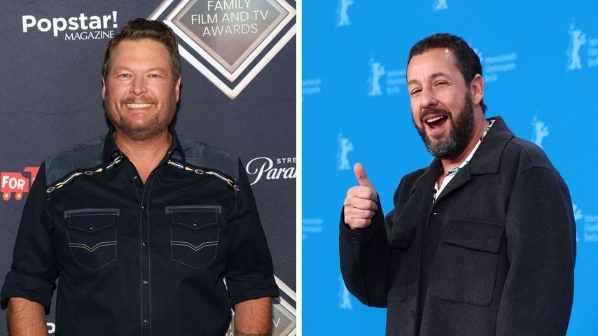 Blake Shelton war vor Zusammenarbeit mit Adam Sandler nervös