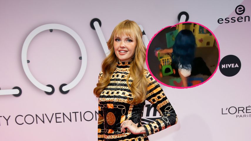 Ganz die Mama: Bonnie Stranges Tochter zeigt Model-Skills