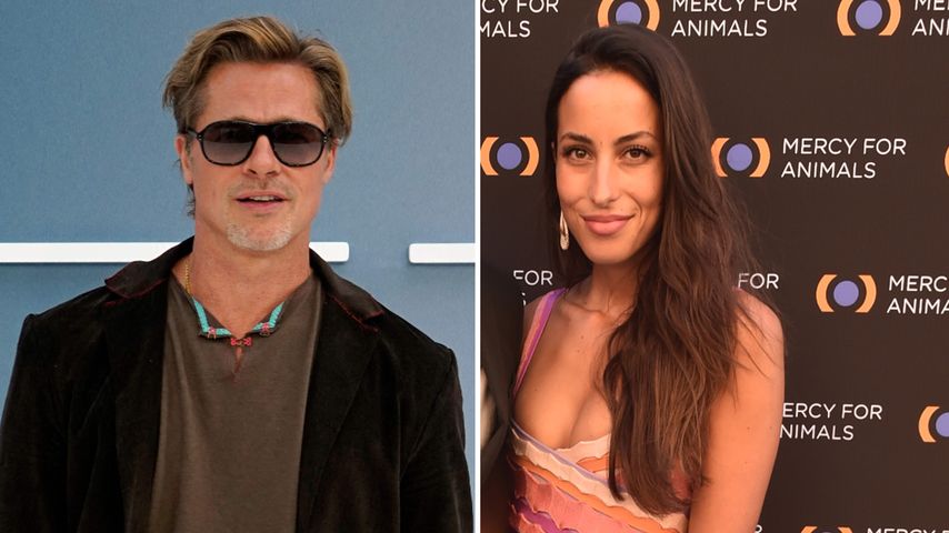 So romantisch sind die Dates von Brad Pitt und Ines De Ramon