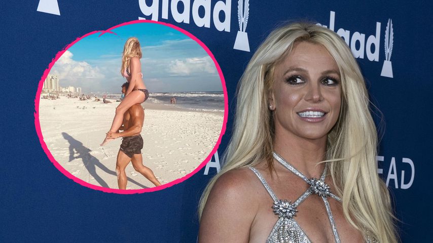 Sorgenfrei? Britney Spears genießt eine Auszeit am Strand