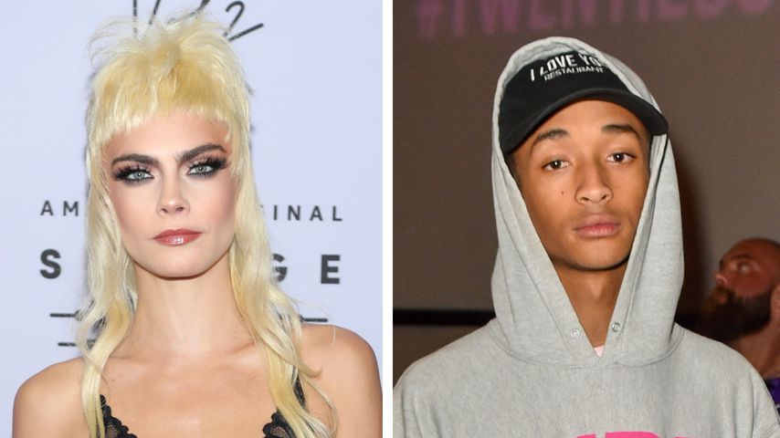 Sind sie doch ein Paar? Cara Delevingne küsst Jaden Smith