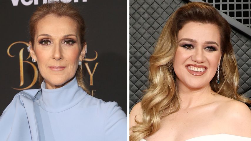 Collage: Céline Dion und Kelly Clarkson