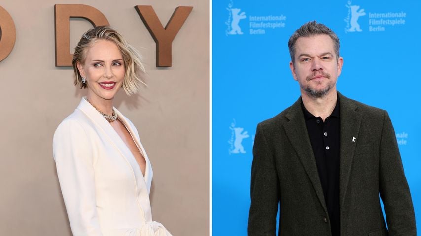 Charlize Theron macht eine pikante Bemerkung über Matt Damon