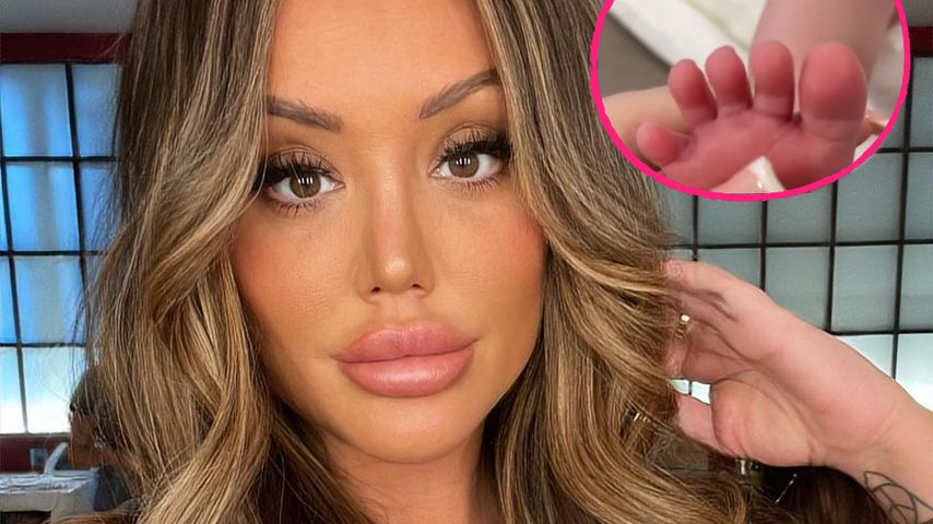 Süß! Charlotte Crosby gewährt ersten Blick auf Tochter Alba